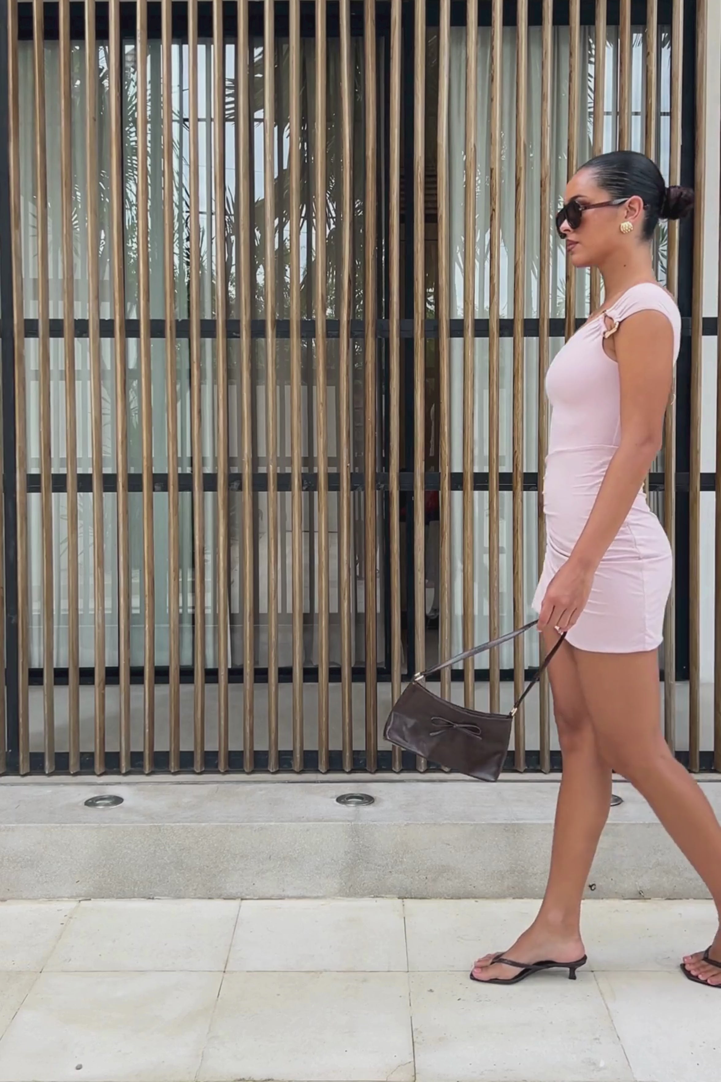 Load video: Soléa Dress in Pink